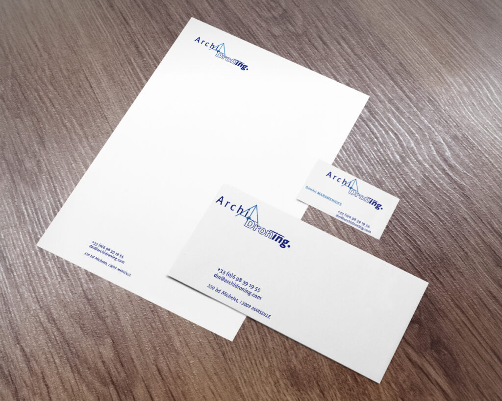 ArchiDroning :: identite visuelle et corporate